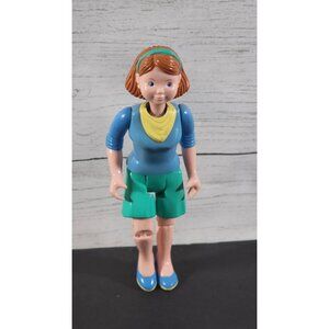 1993 FISHER PRICE LOVING FAMILY CAMPER RV CAMPER VACATION MOM MOTHER RED HAIR